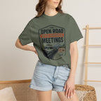 The Open Road Never Schedules Meetings - T-Shirt