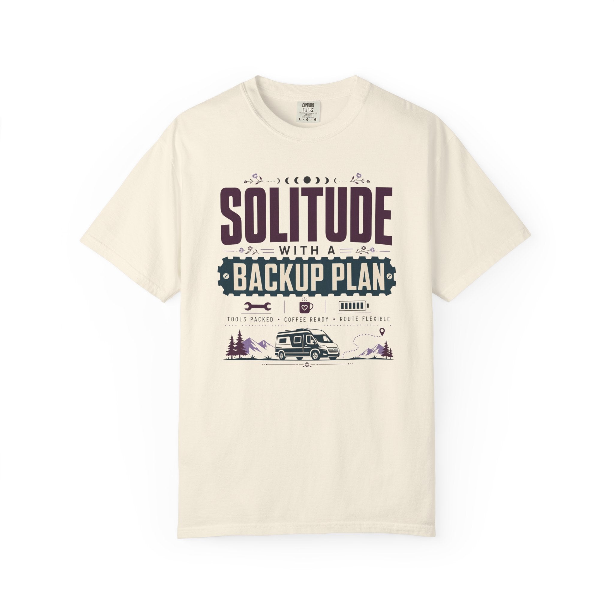 Solitude With A Backup Plan - T-Shirt