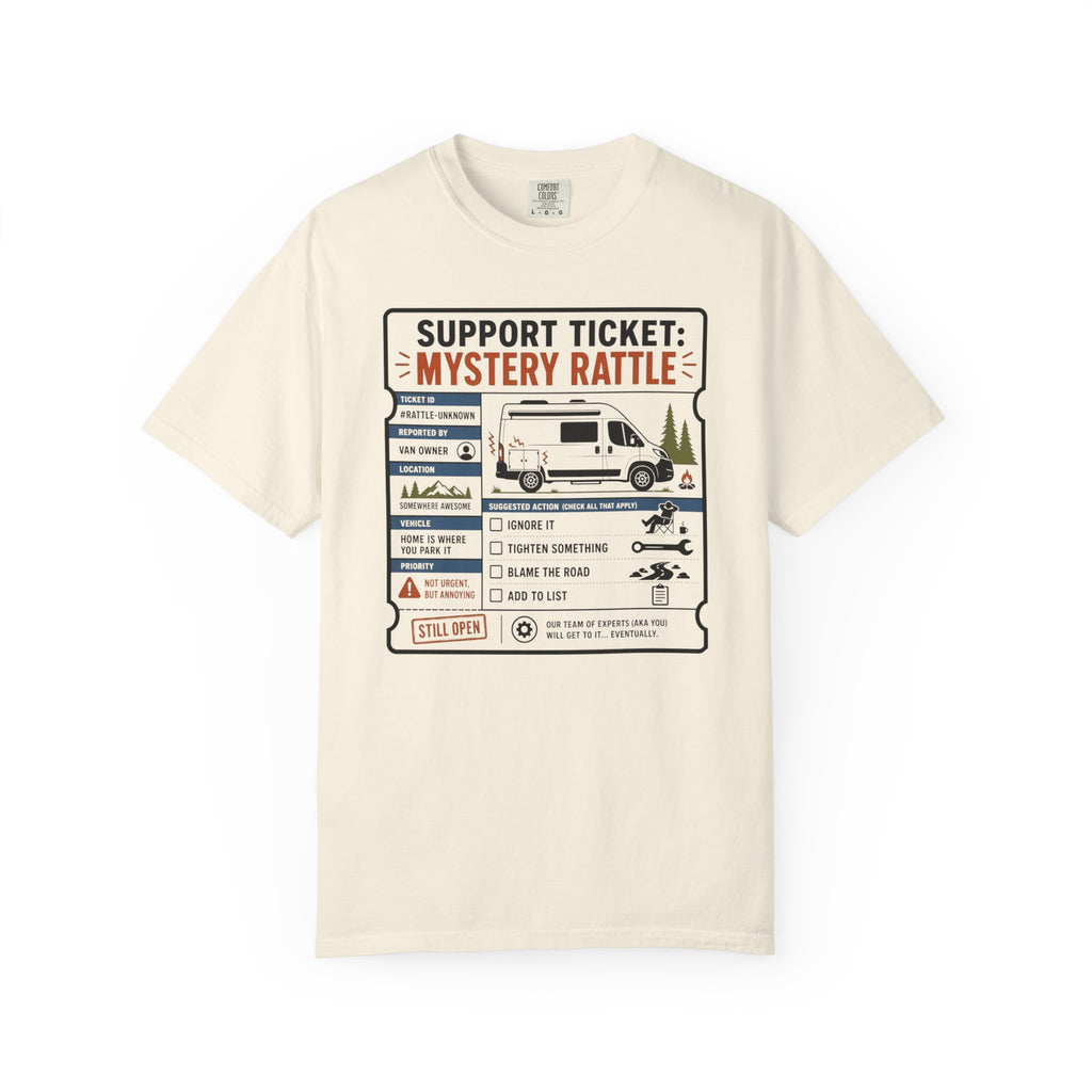 Support Ticket Mystery Rattle - T-Shirt