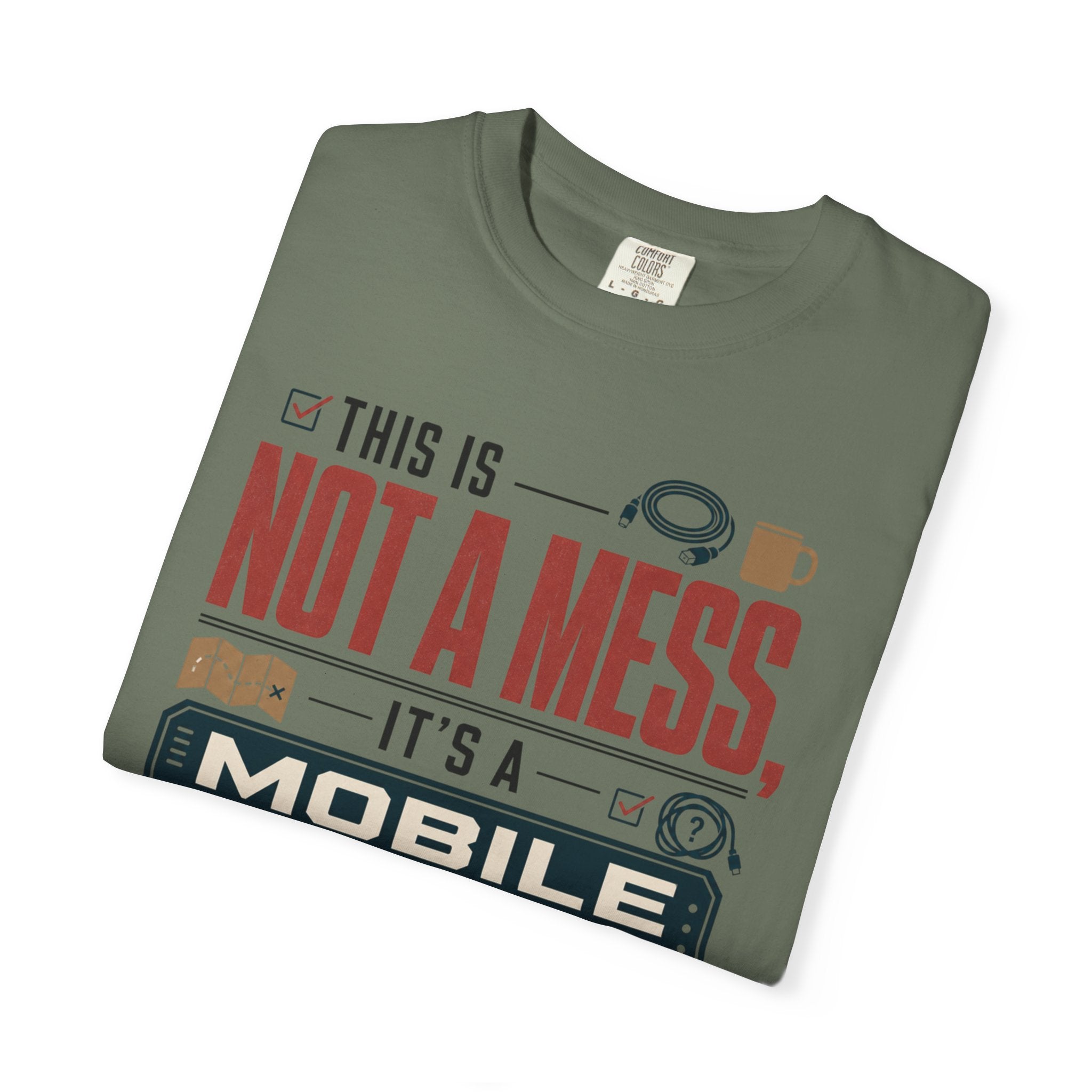 This Is Not A Mess ItS A Mobile System - T-Shirt