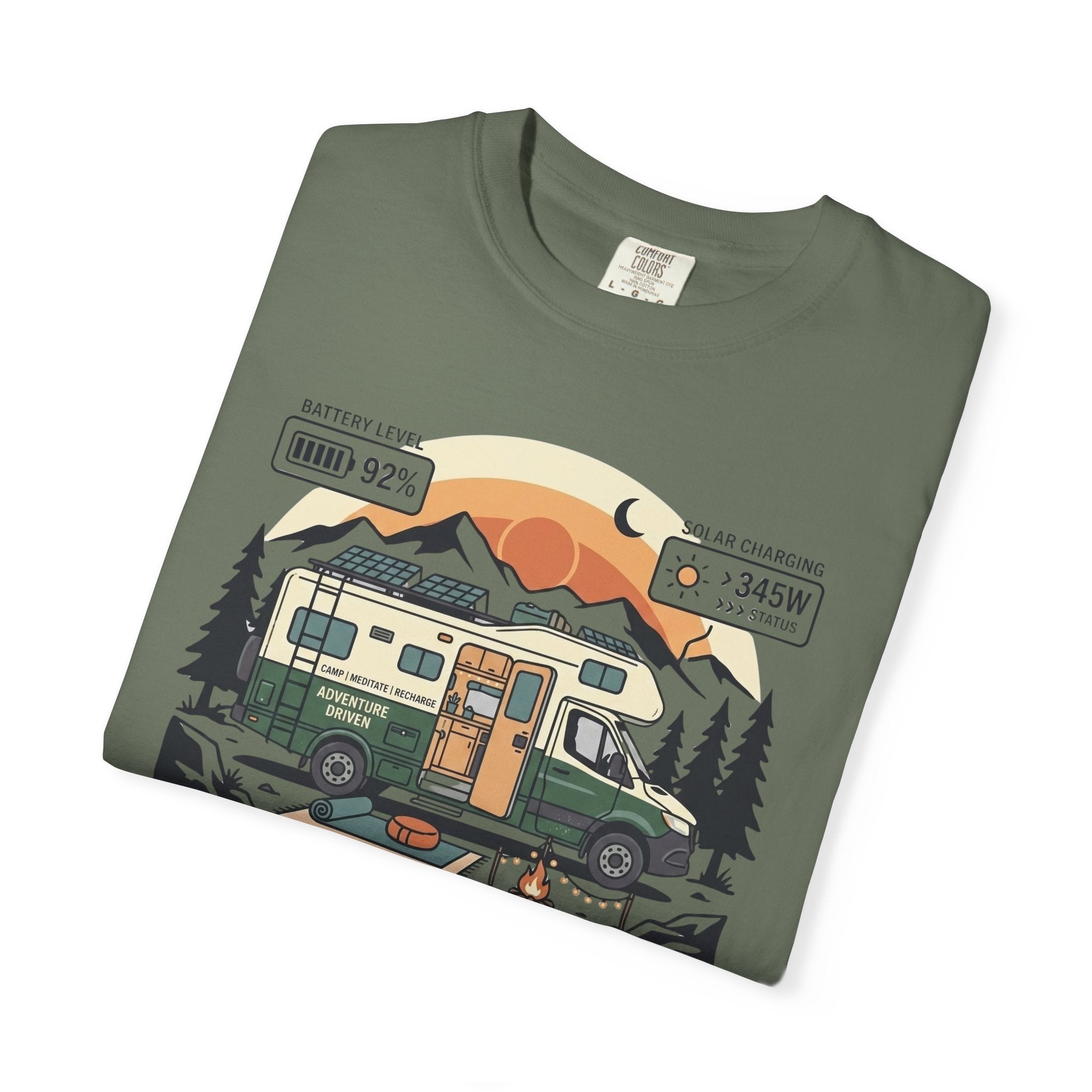 Solar-Powered Serenity - T-Shirt