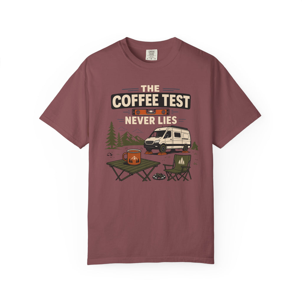 The Coffee Test Never Lies - T-Shirt