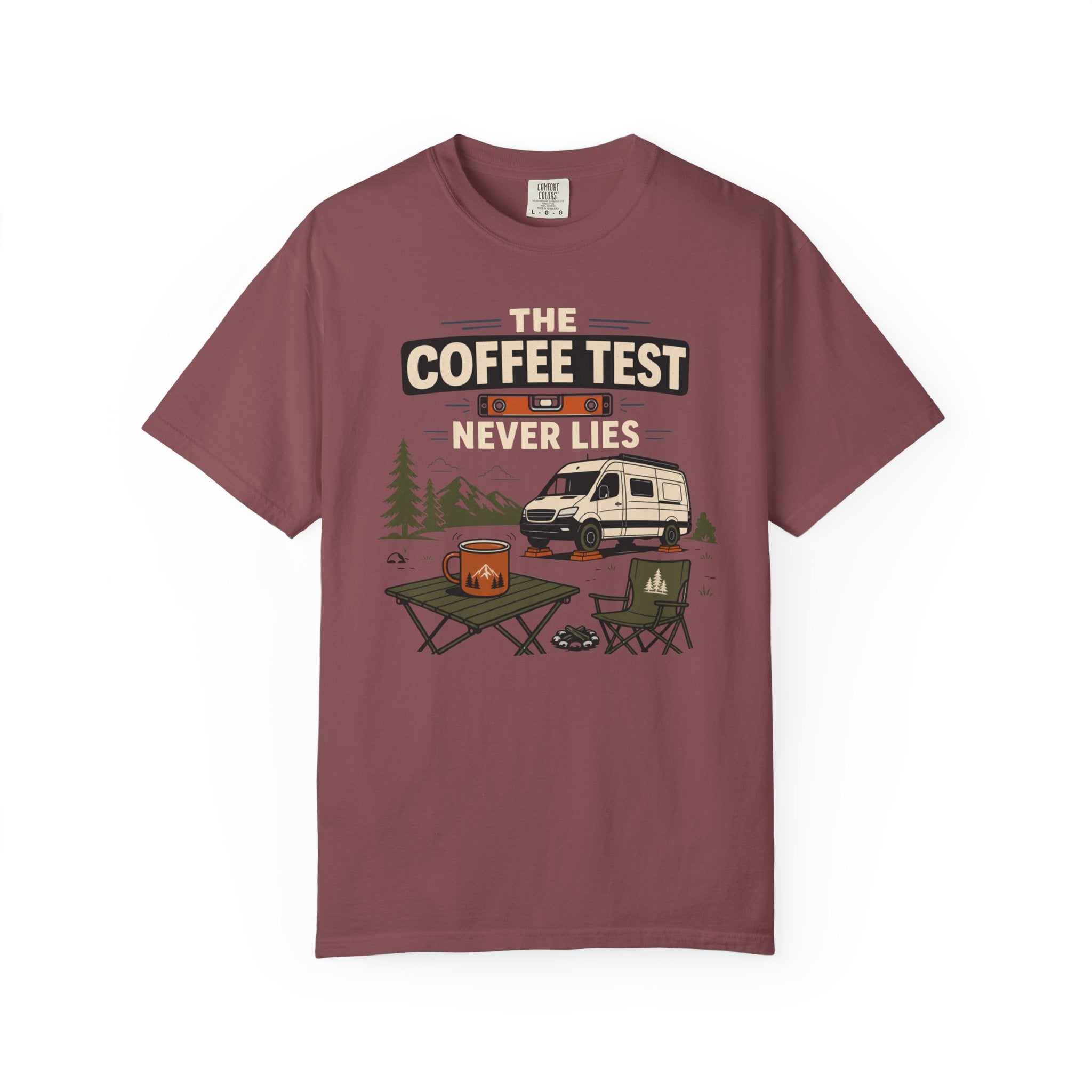 The Coffee Test Never Lies - T-Shirt