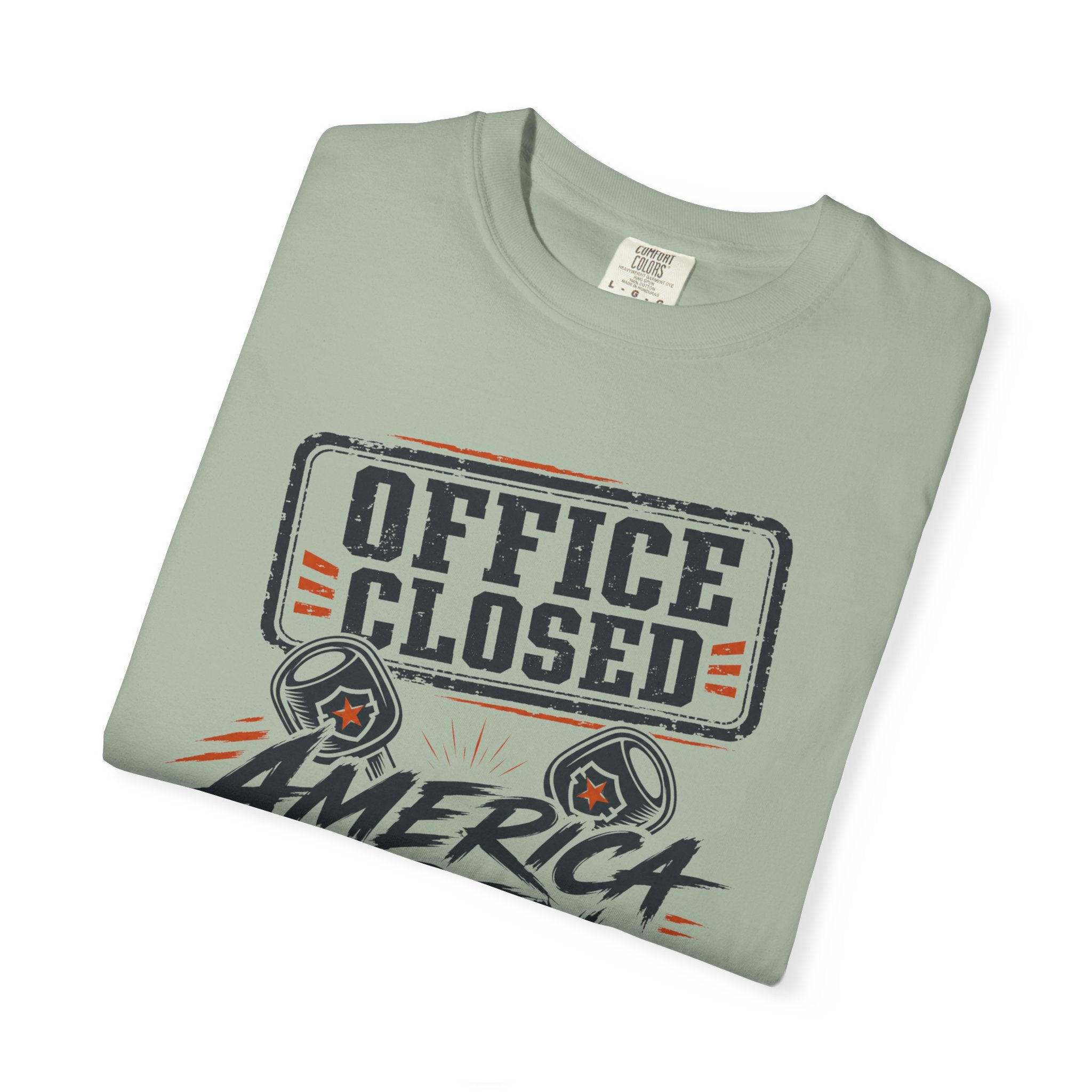 Office Closed America Open - T-Shirt