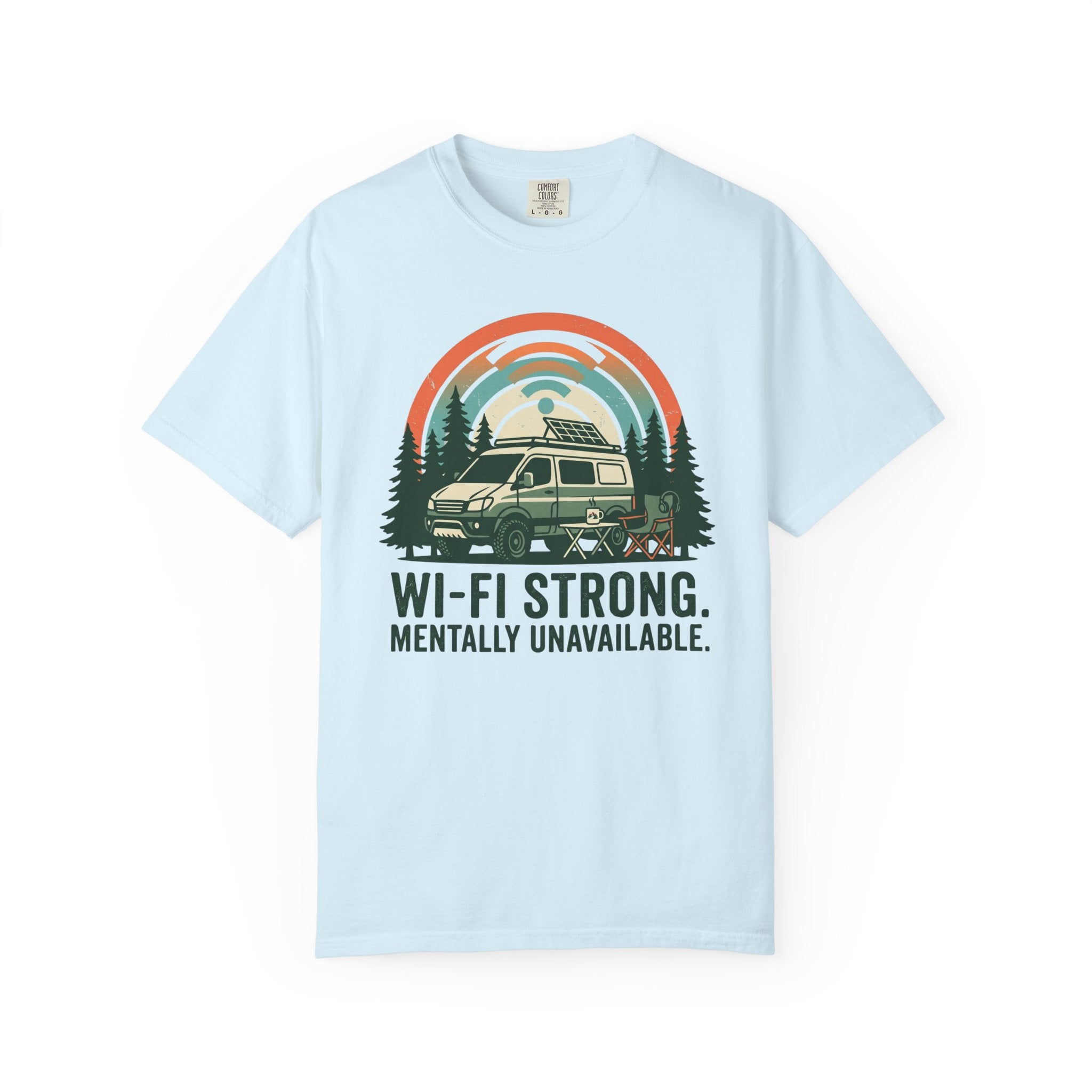 Wifi Strong Mentally Unavailable - T-Shirt