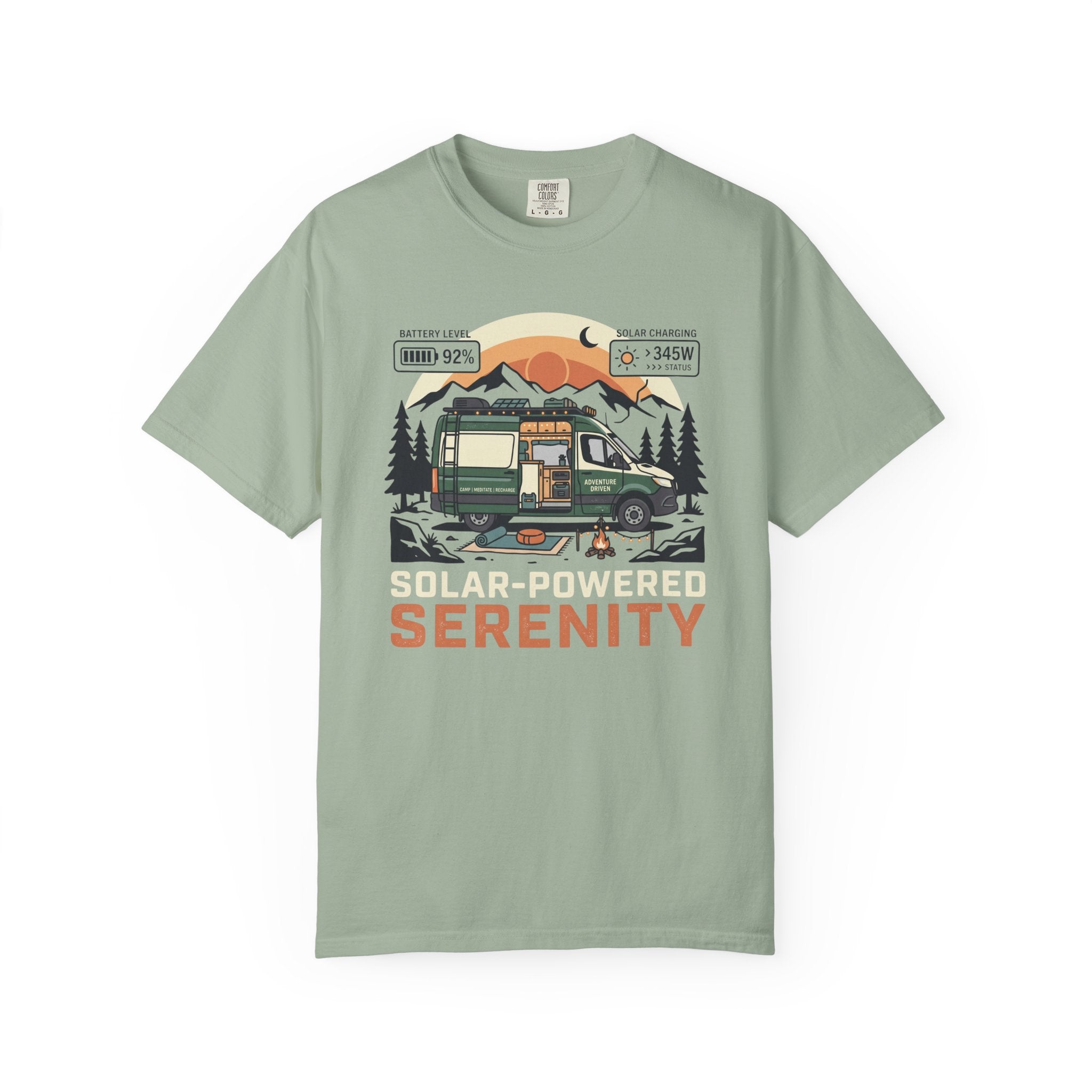 Solar-Powered Serenity - T-Shirt