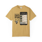 Analyzing Campsite Options - T-Shirt