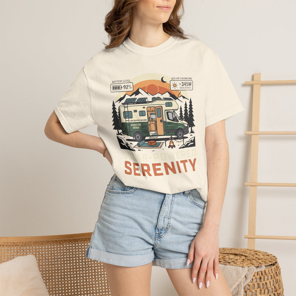 Solar-Powered Serenity - T-Shirt
