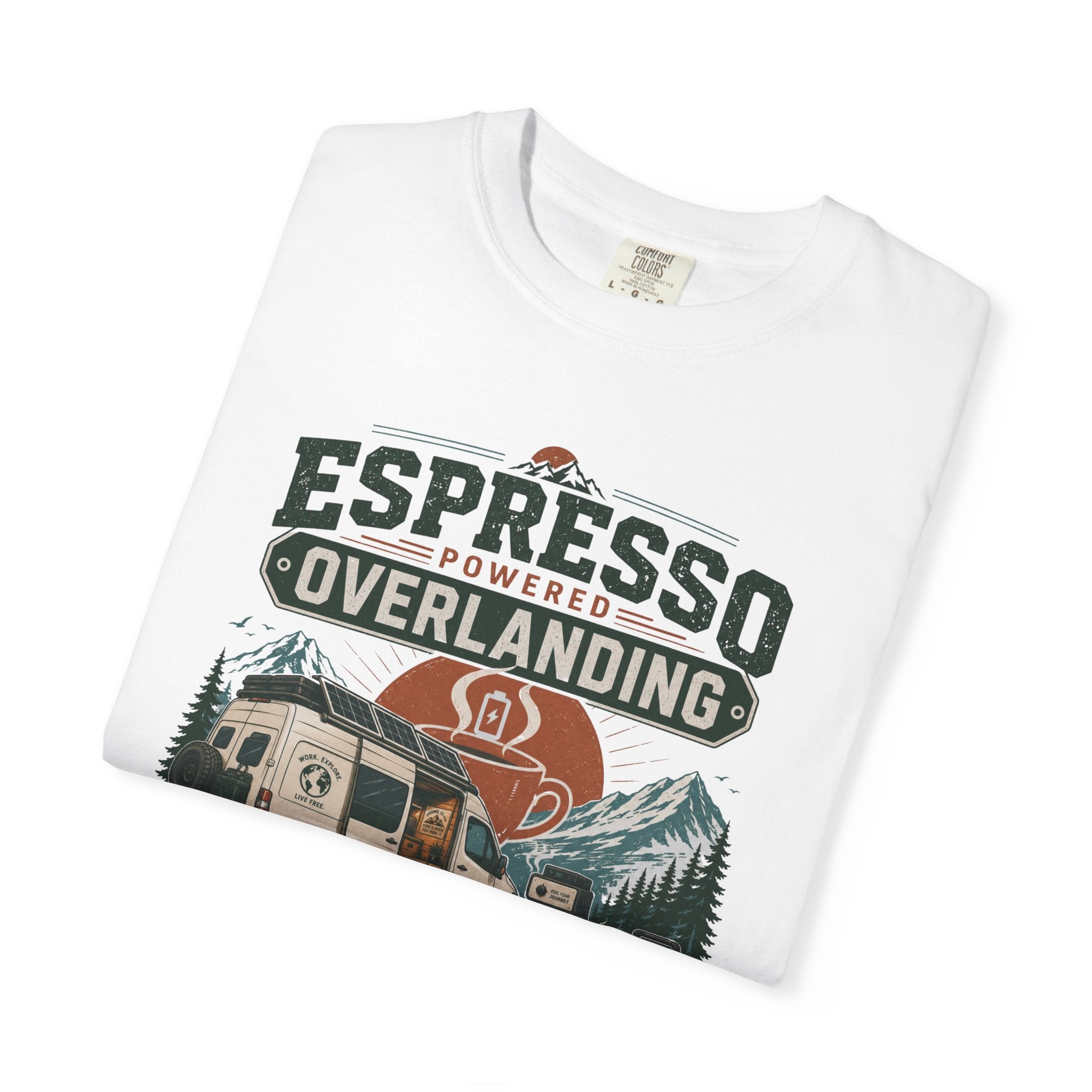 Espresso Powered Overlanding - T-Shirt