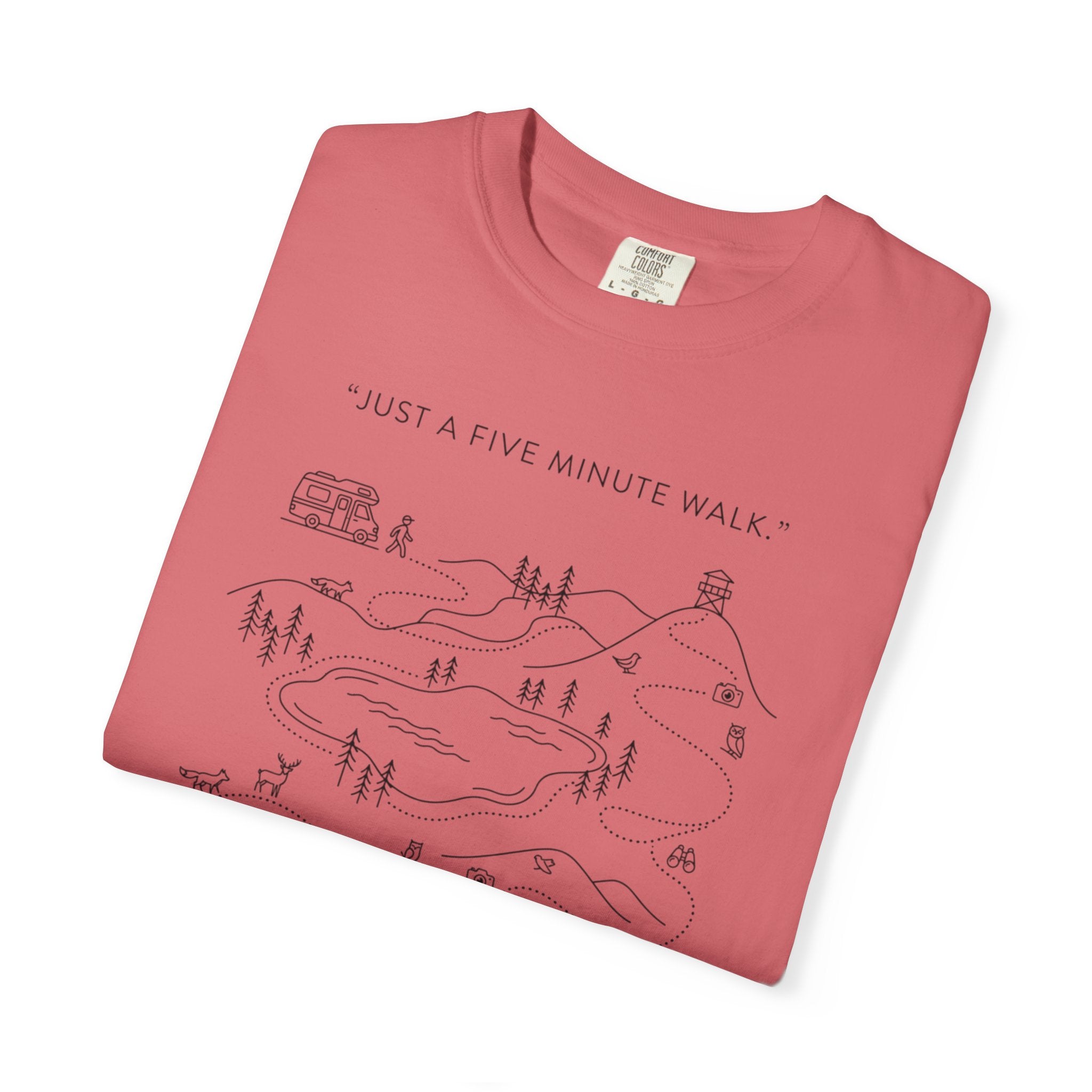 Just Five Minute Walk Approximately - T-Shirt