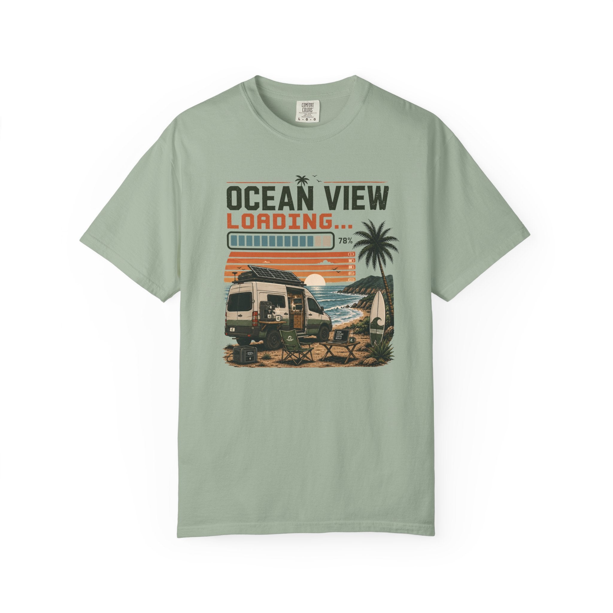 Ocean View Loading - T-Shirt