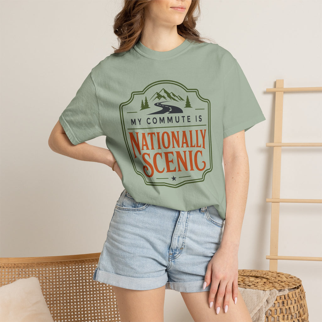 My Commute Is Nationally Scenic - T-Shirt