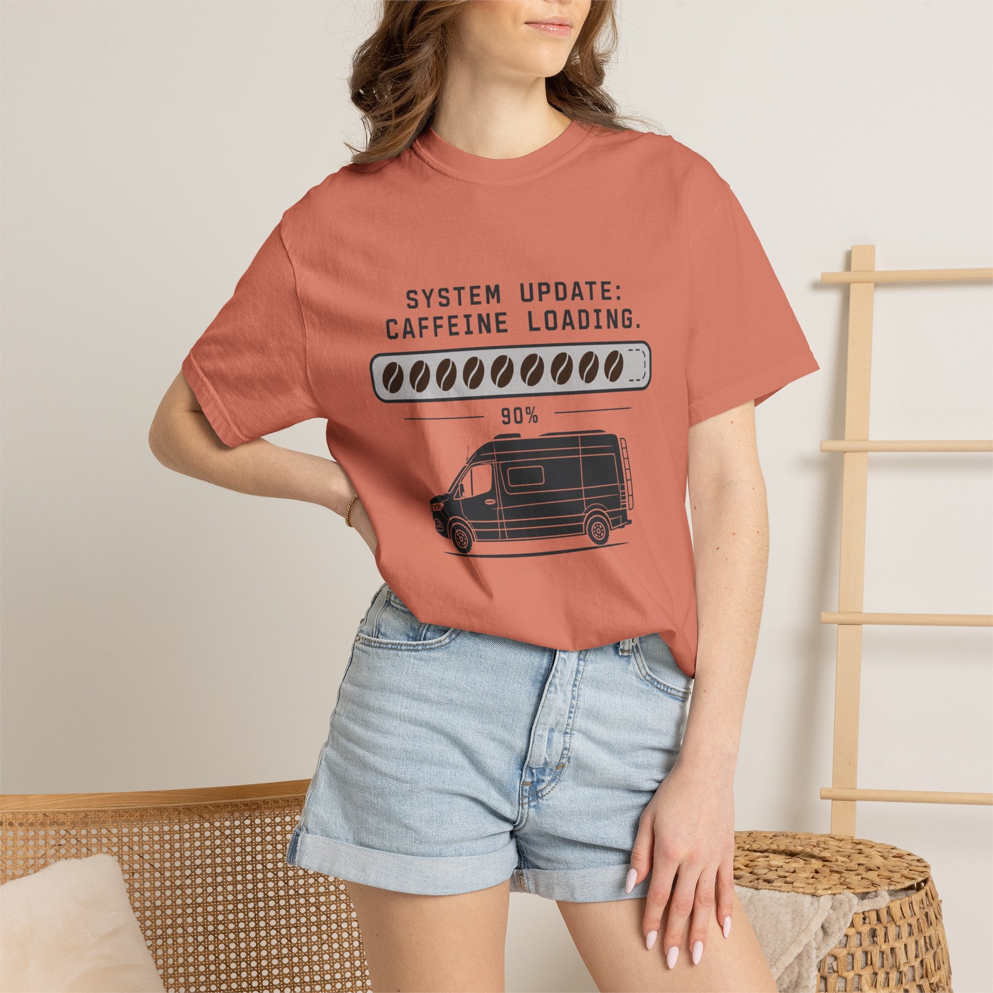 System Update Caffeine Loading - T-Shirt