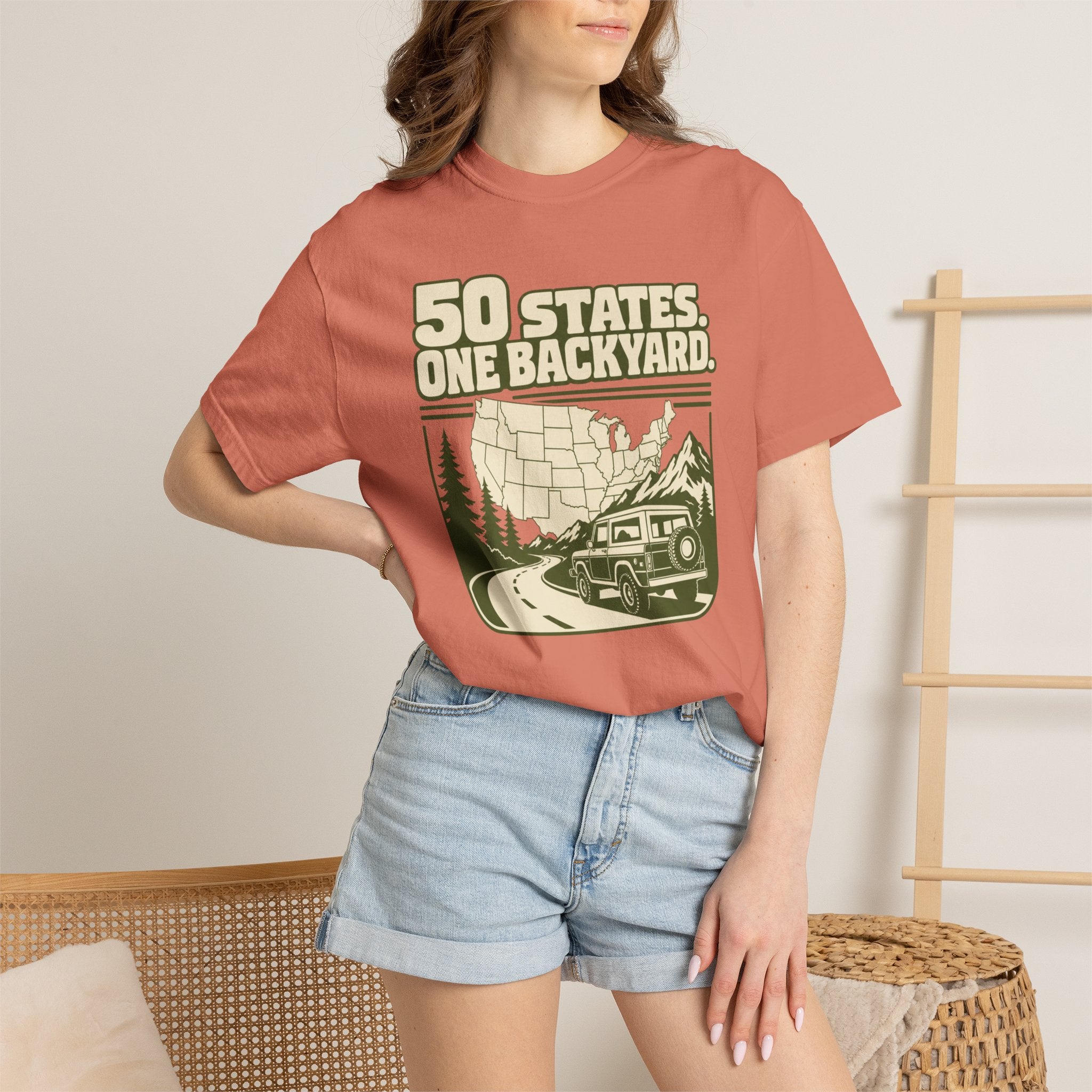 50 States One Backyard - T-Shirt