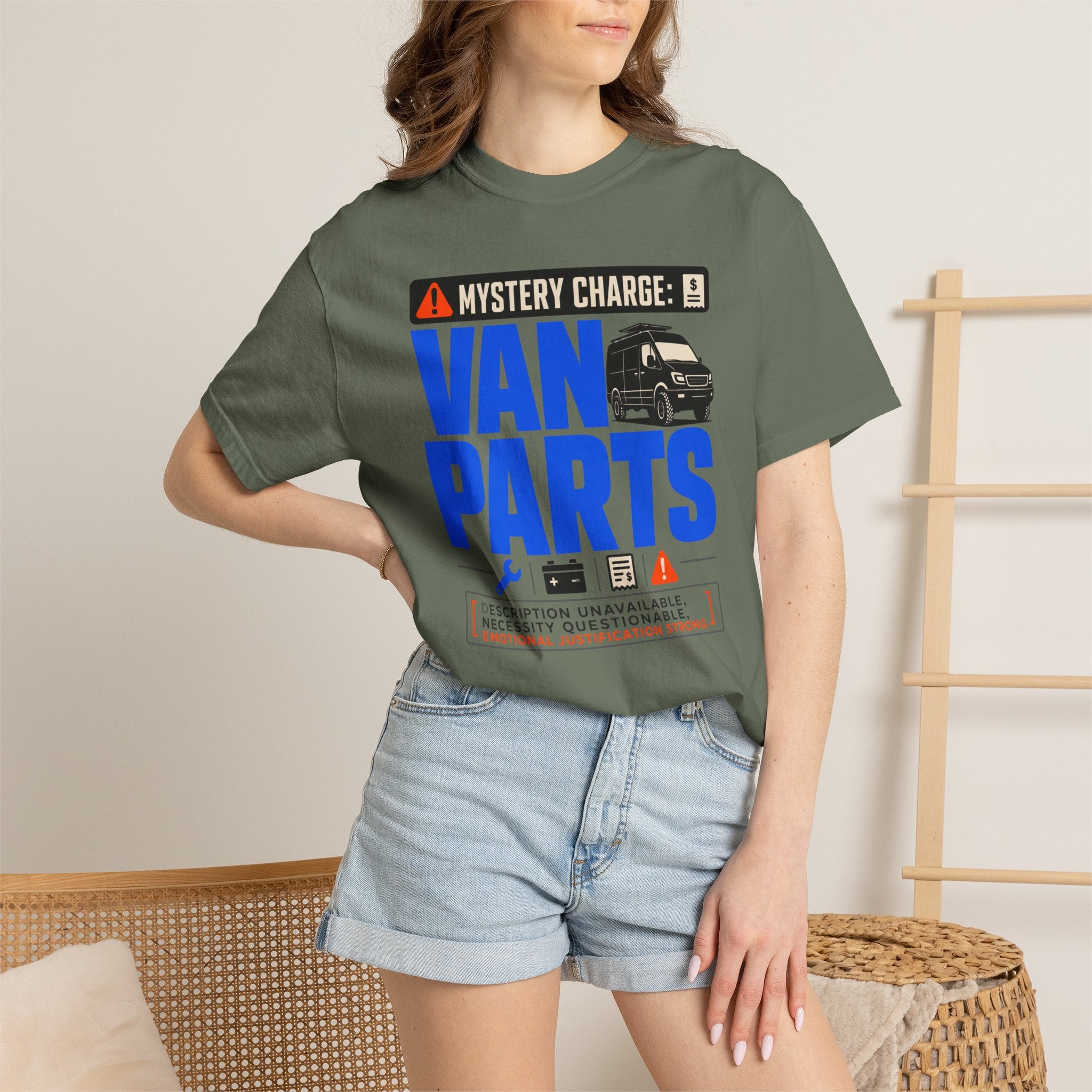 Mystery Charge Van Parts - T-Shirt