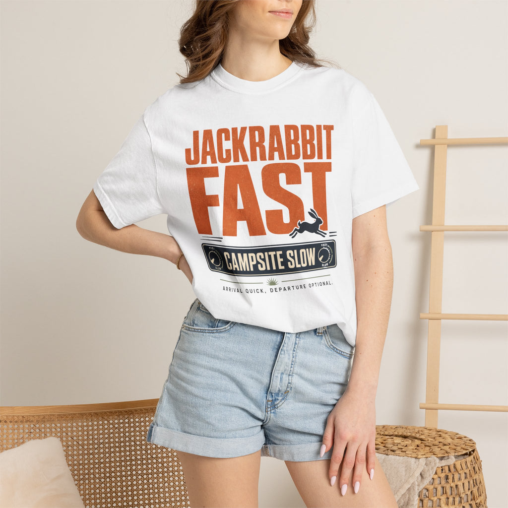 Jackrabbit Fast Campsite Slow - T-Shirt