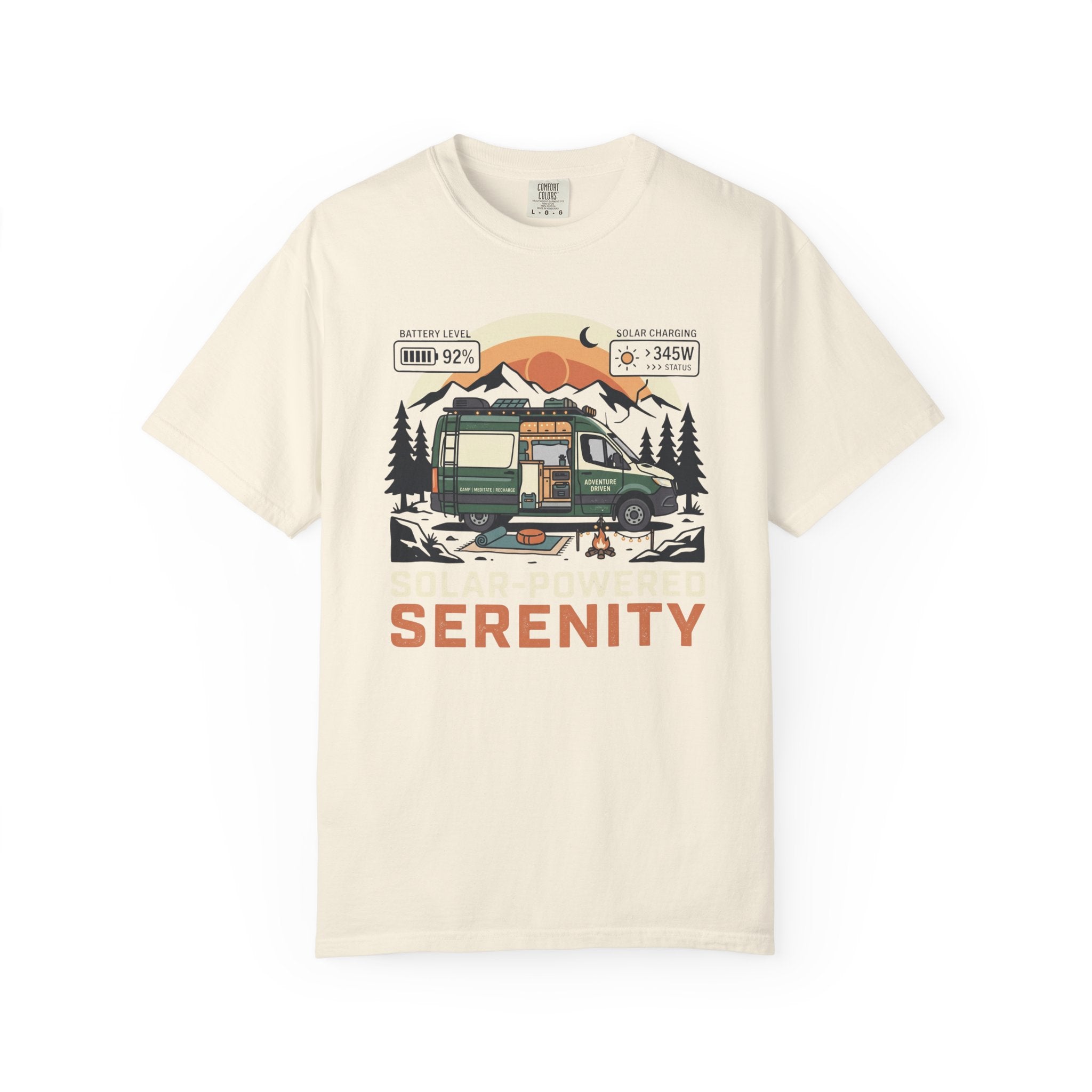 Solar-Powered Serenity - T-Shirt