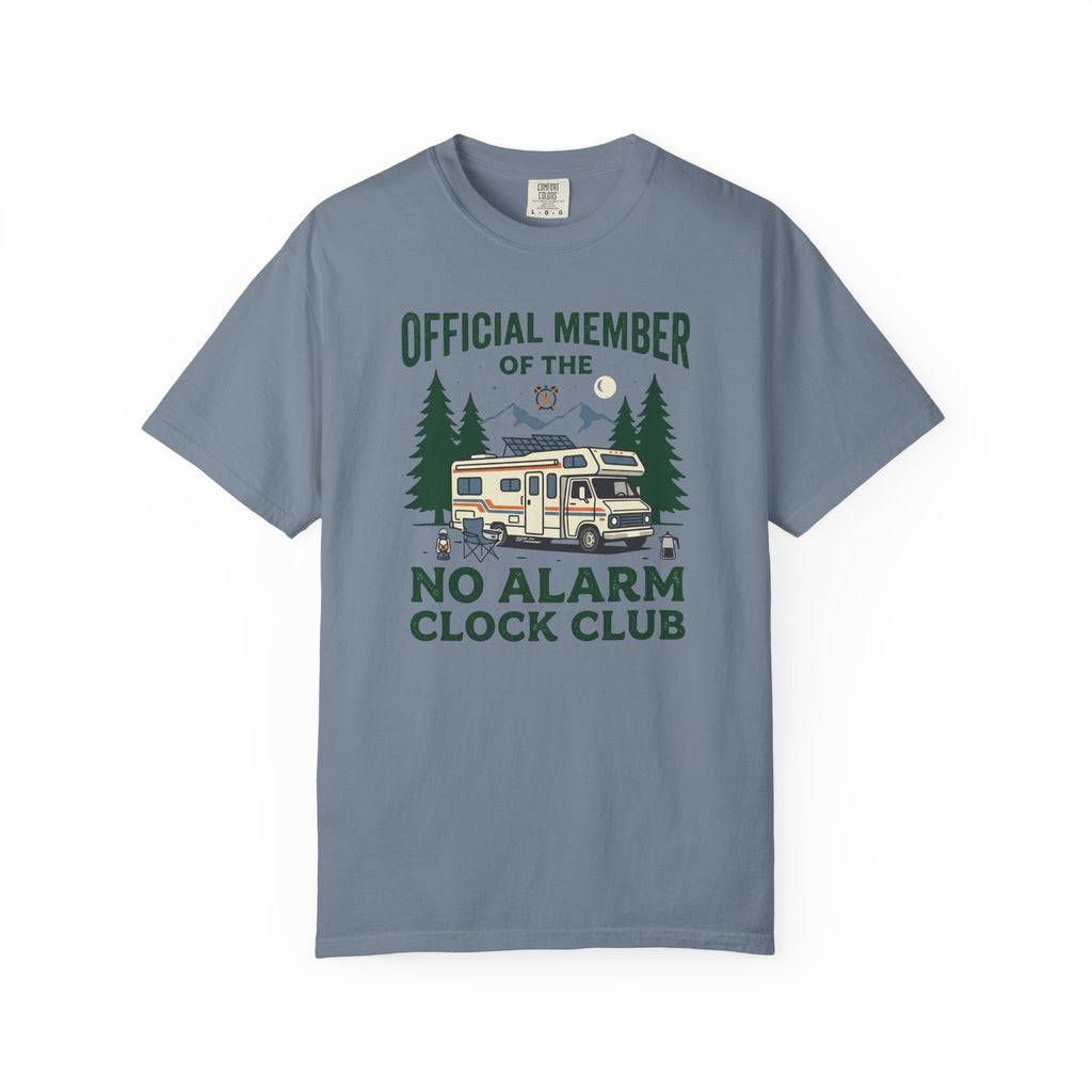 No Alarm Clock Club - T-Shirt