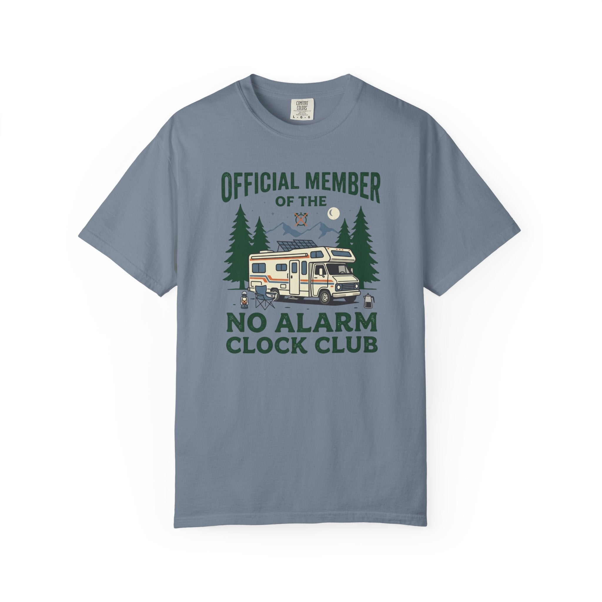 No Alarm Clock Club - T-Shirt