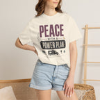 Peace With A Power Plan - T-Shirt