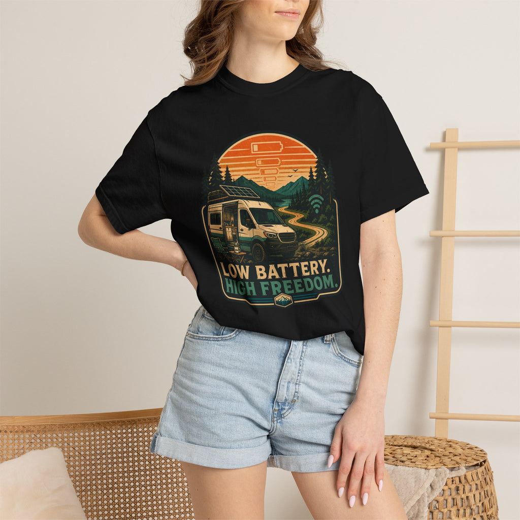 Low Battery High Freedom - T-Shirt