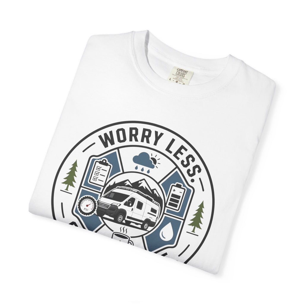 Worry Less Check More - T-Shirt