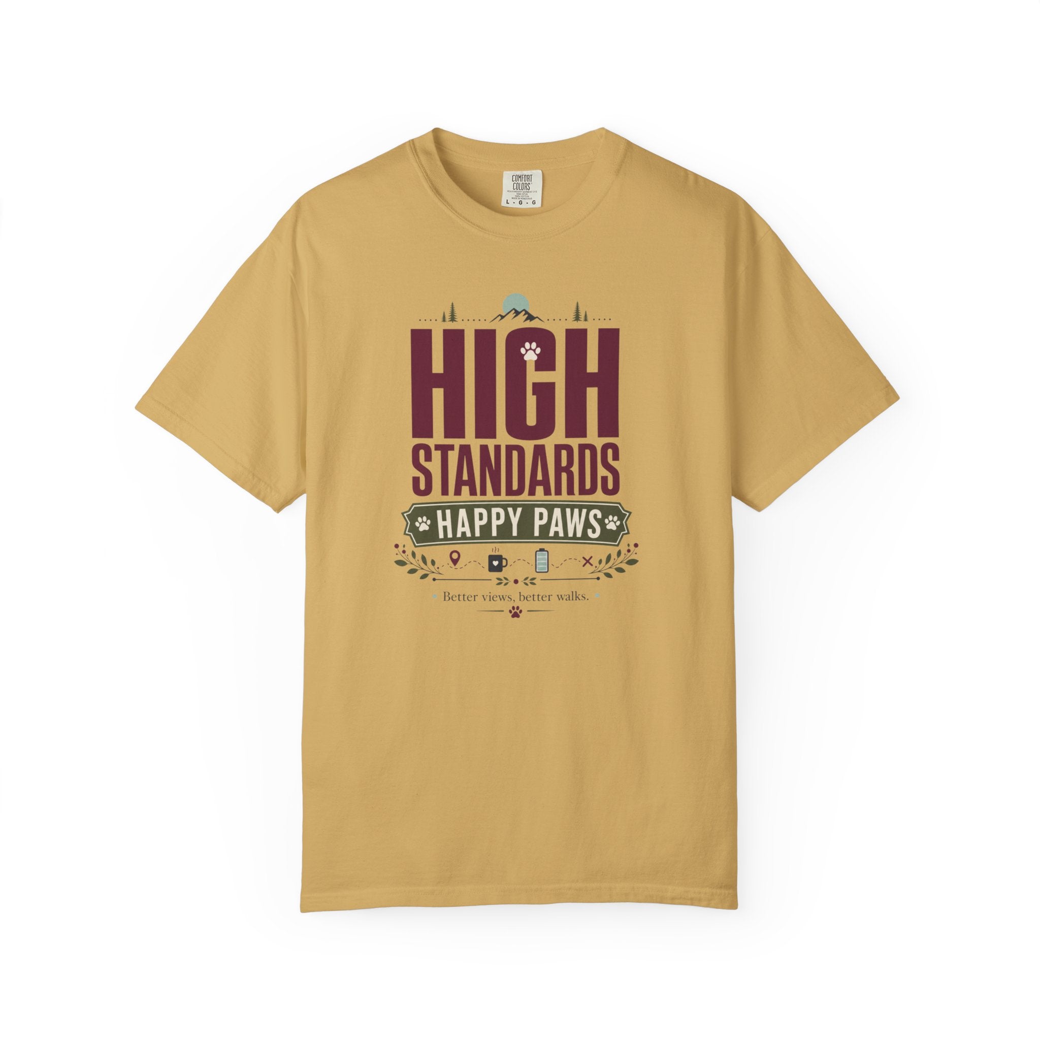 High Standards Happy Paws - T-Shirt