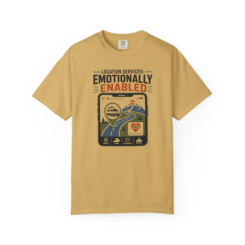 Location Services Emotionally Enabled - T-Shirt