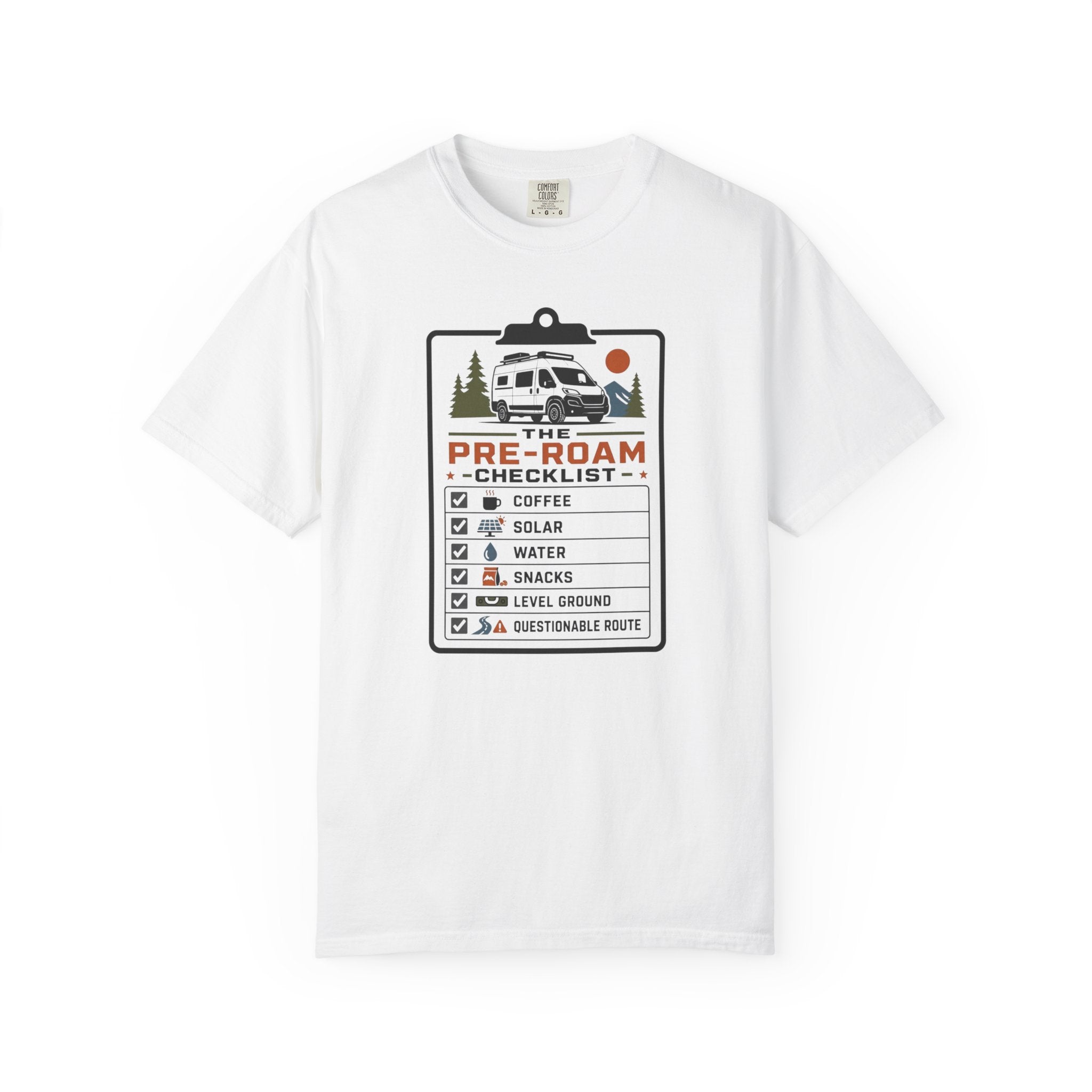 The Pre Roam Checklist - T-Shirt