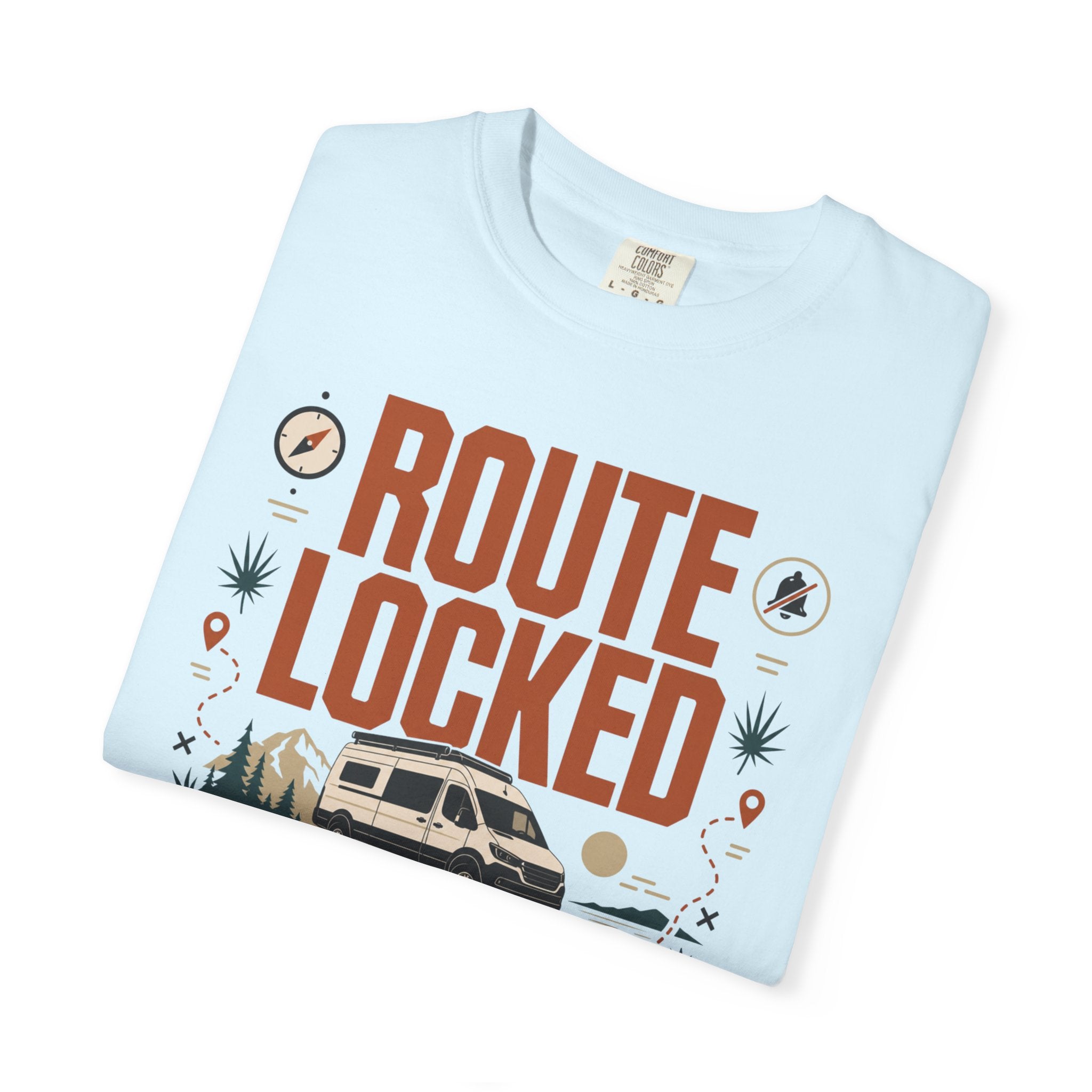 Route Locked Doubt Muted - T-Shirt
