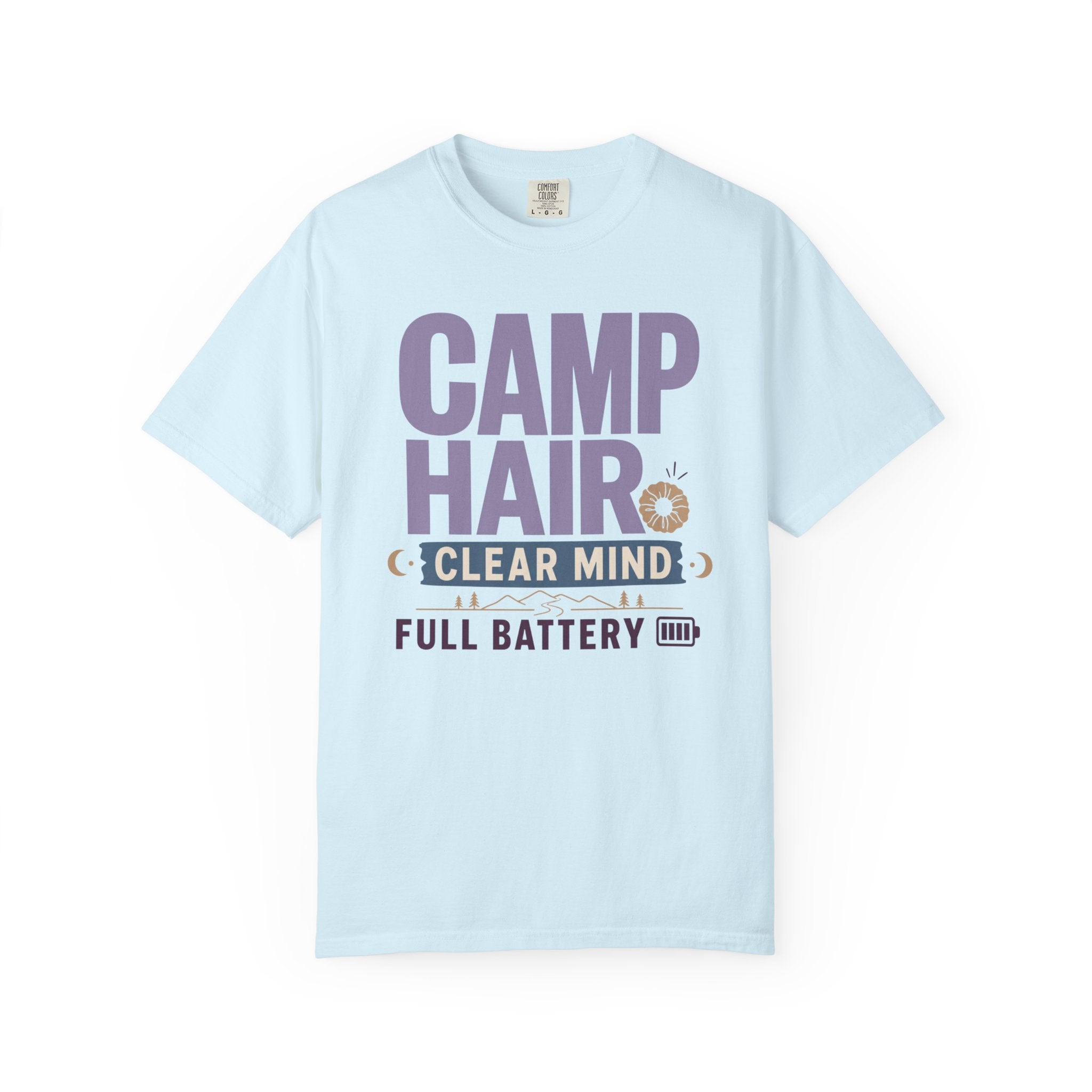 Camp Hair Clear Mind Full Battery - T-Shirt