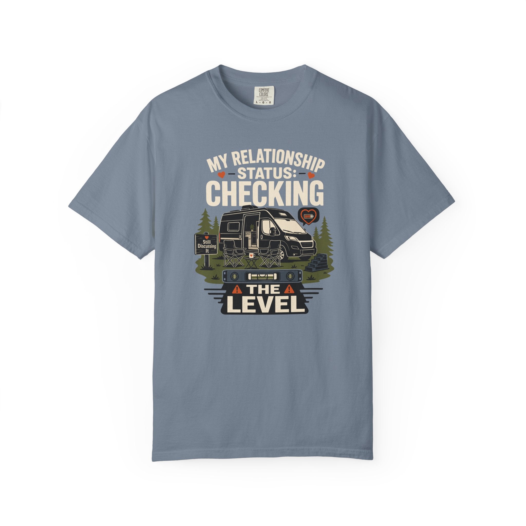 My Relationship Status Checking The Level - T-Shirt