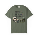 Coffee Solar Then People - T-Shirt