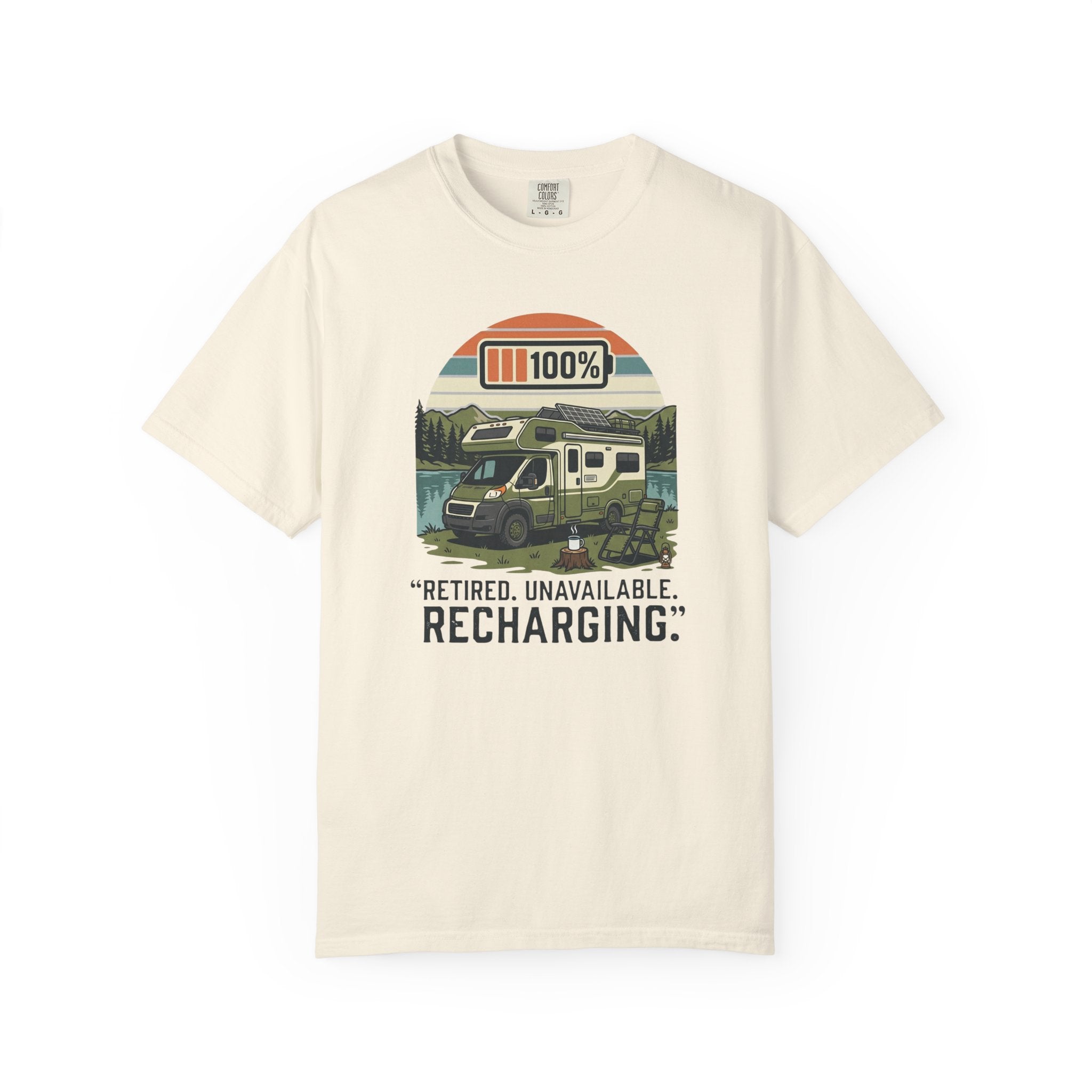Retired Unavailable Recharging - T-Shirt