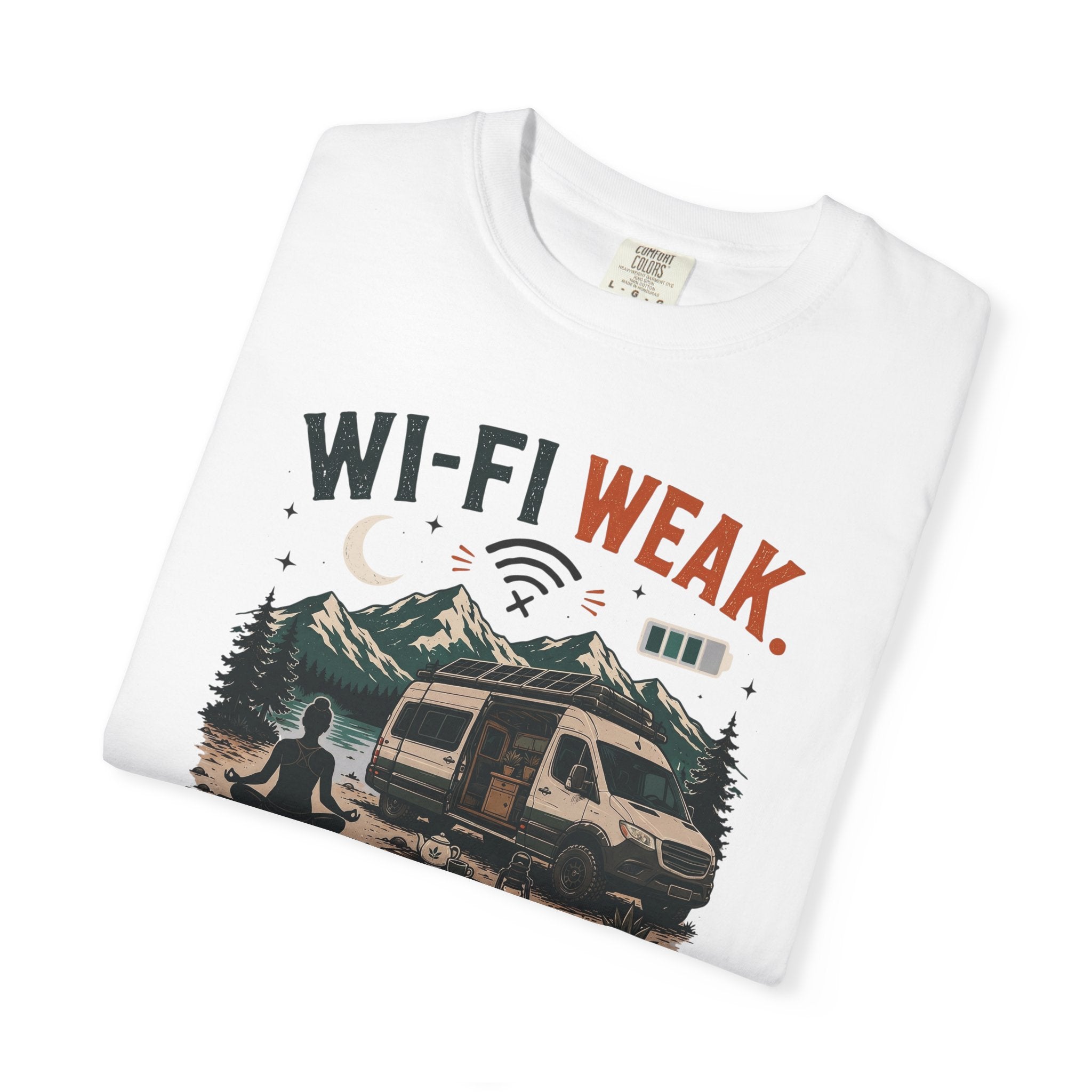 Wi-Fi Weak Inner Peace Strong - T-Shirt