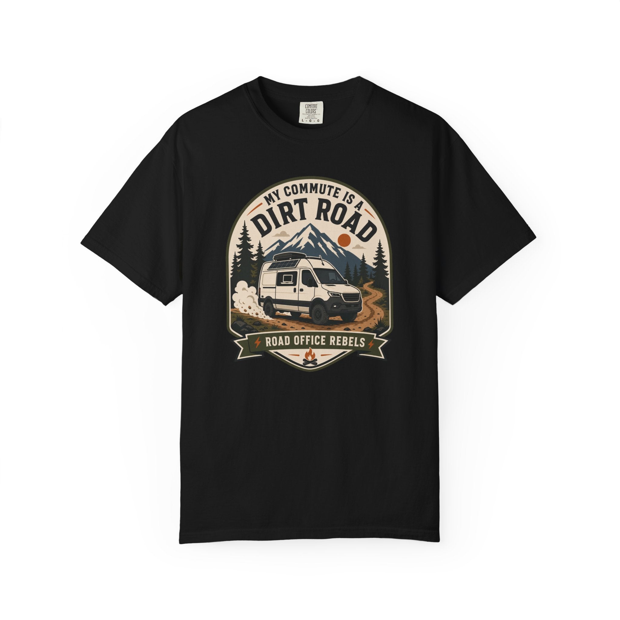 My Commute Is A Dirt Road - T-Shirt