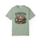 Fuelled By Espresso and Solar Panels - T-Shirt