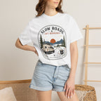 Slow Roads Soft Mornings - T-Shirt