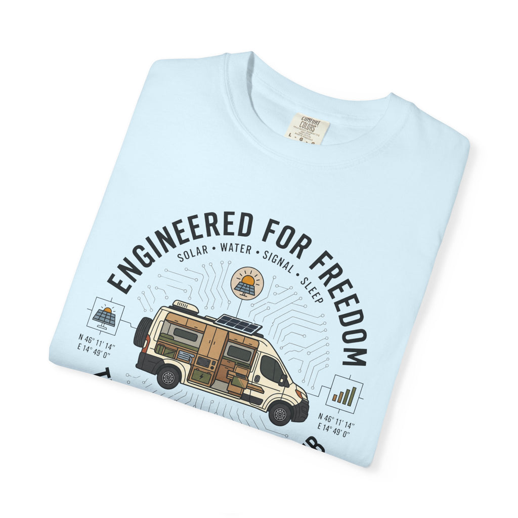 Engineered For Freedom Tiny Home Intelligence Club - T-Shirt