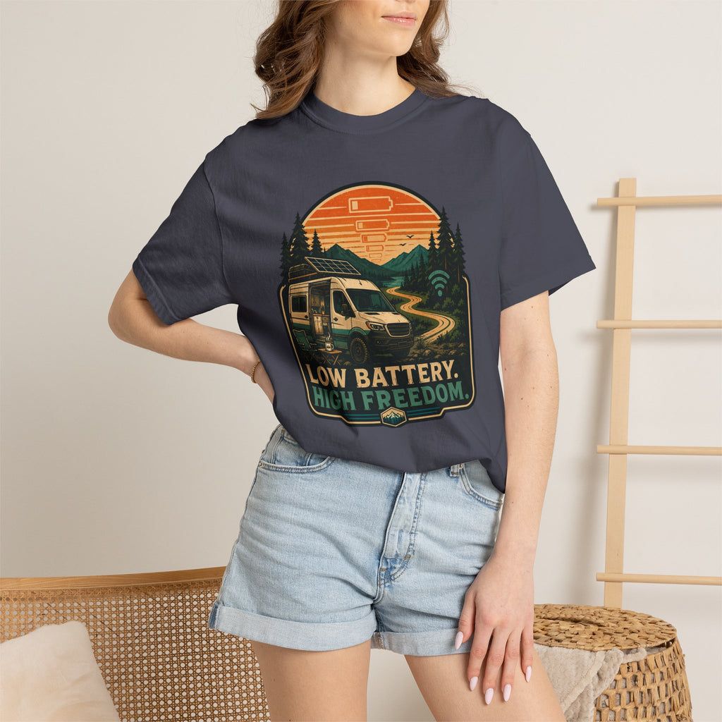Low Battery High Freedom - T-Shirt