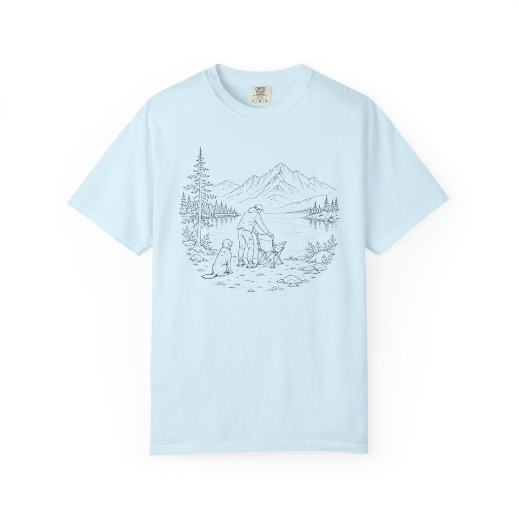 Camp Setup Requires Canine Supervision - T-Shirt