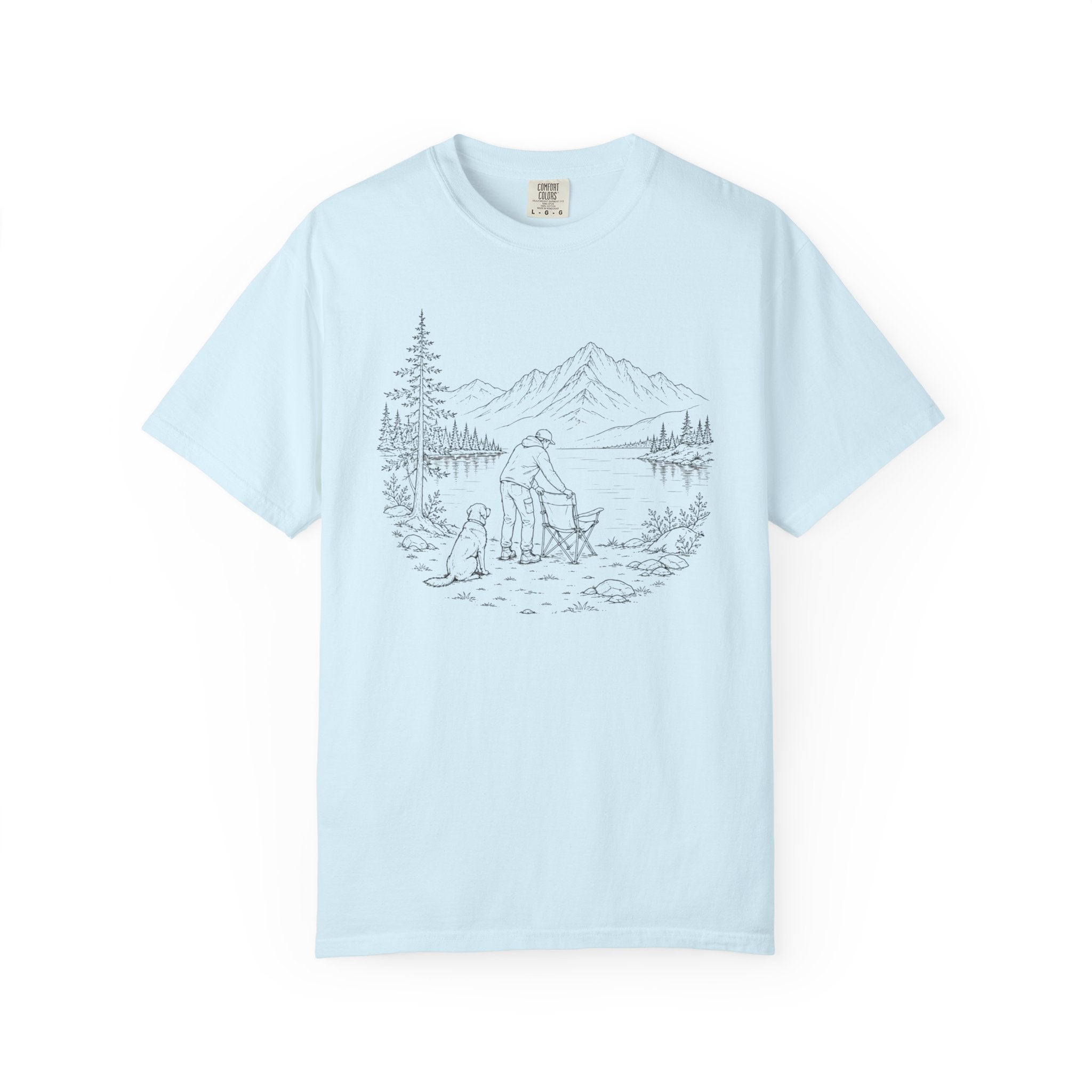 Camp Setup Requires Canine Supervision - T-Shirt
