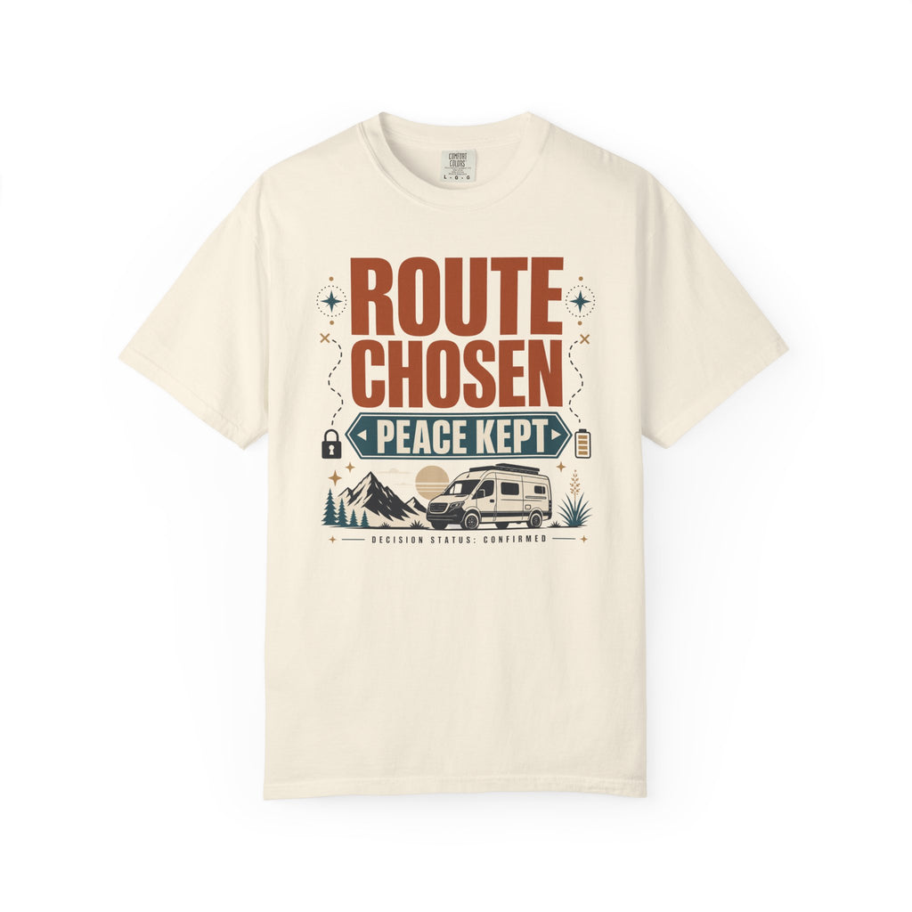 Route Chosen Peace Kept - T-Shirt