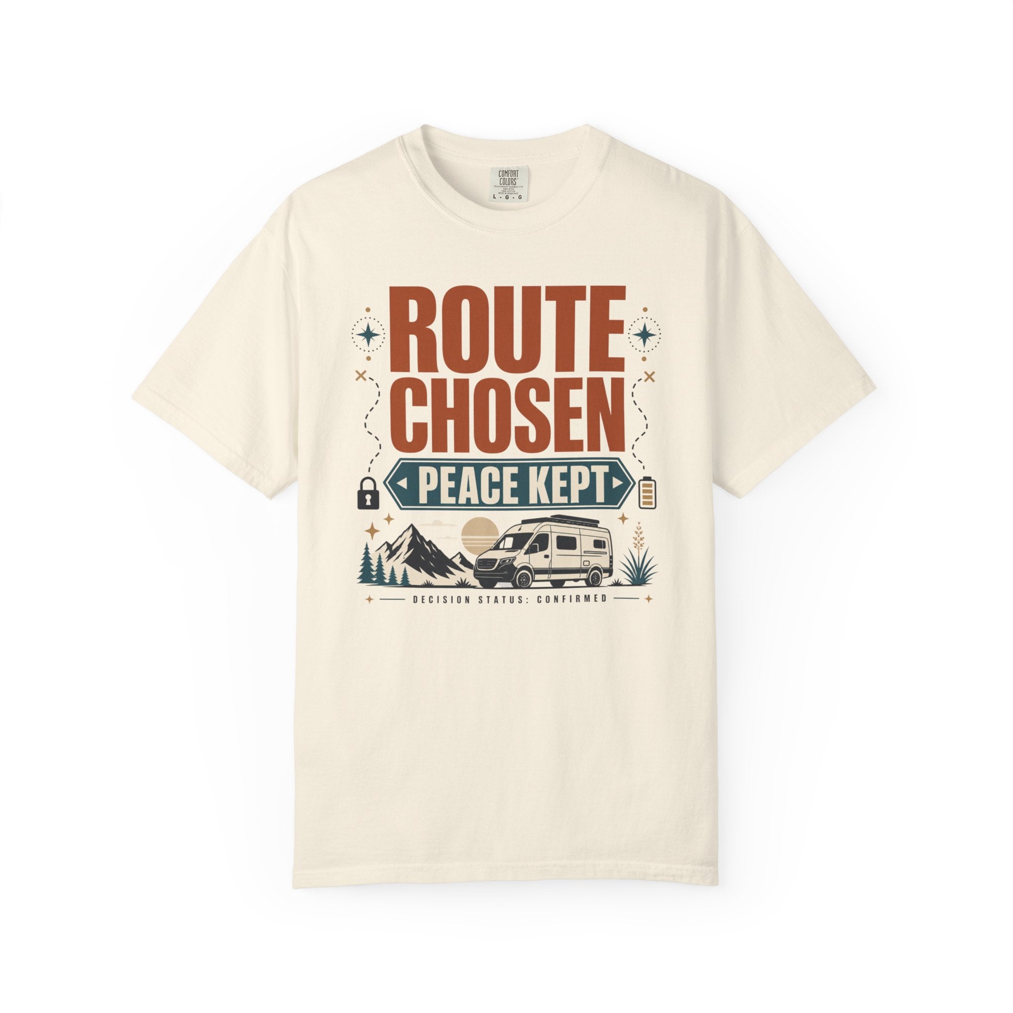 Route Chosen Peace Kept - T-Shirt
