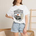 Morning Checks Before Mountain Views - T-Shirt