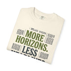 More Horizons Less Headlines - T-Shirt