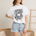 Office Closed America Open - T-Shirt