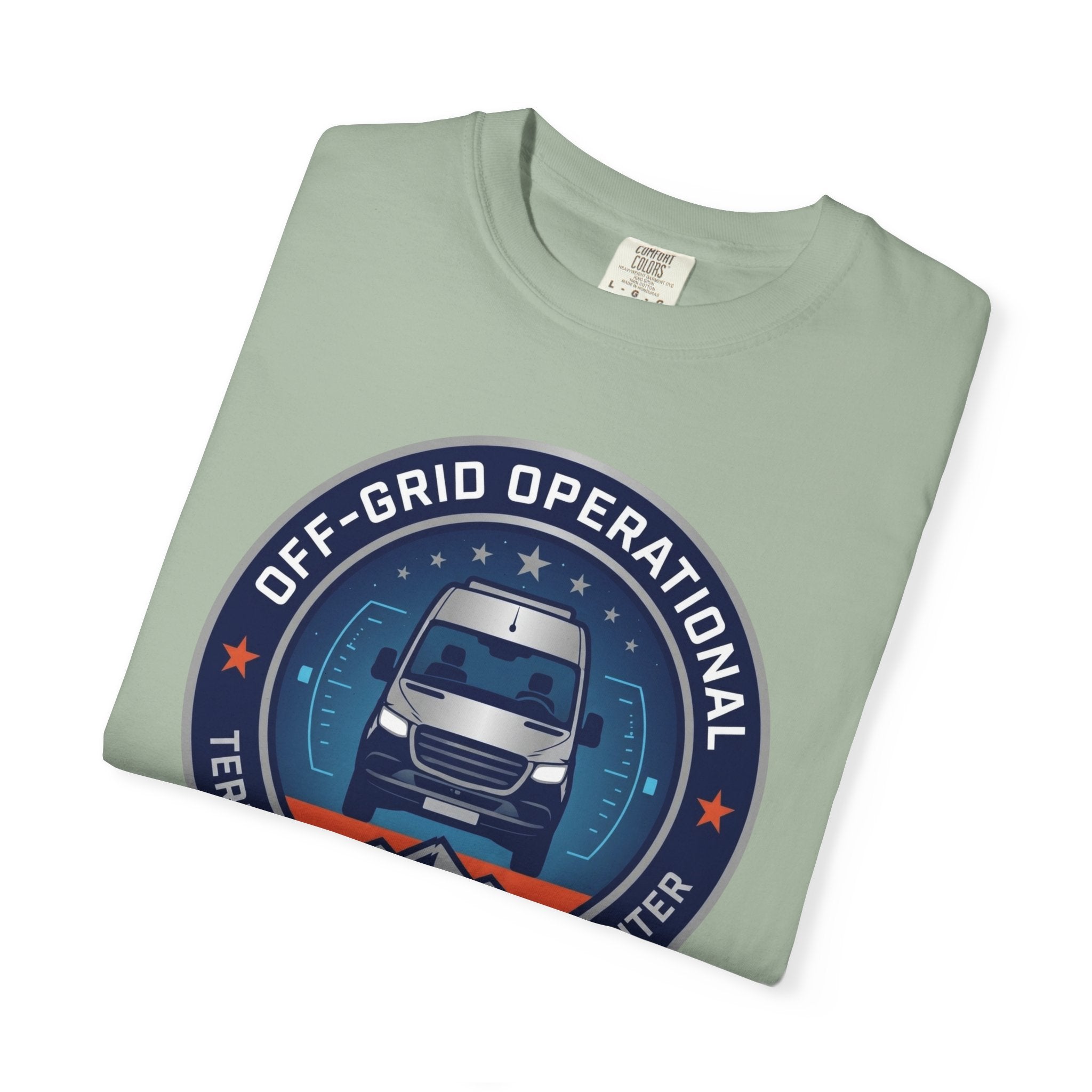 Off-grid Operational Terra Firma Command Center - T-Shirt