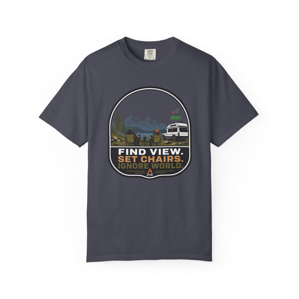 Find View Set Chairs Ignore World - T-Shirt