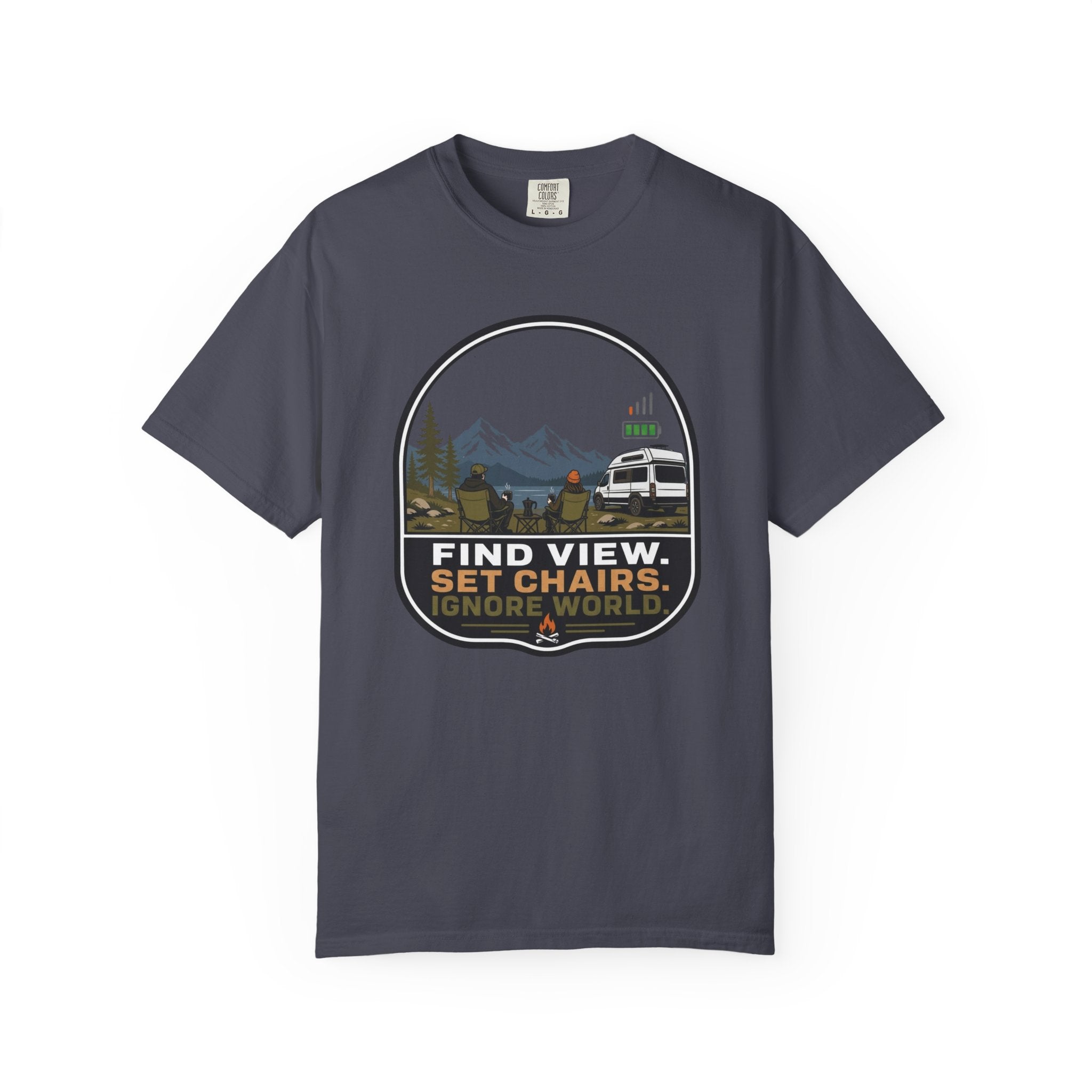 Find View Set Chairs Ignore World - T-Shirt